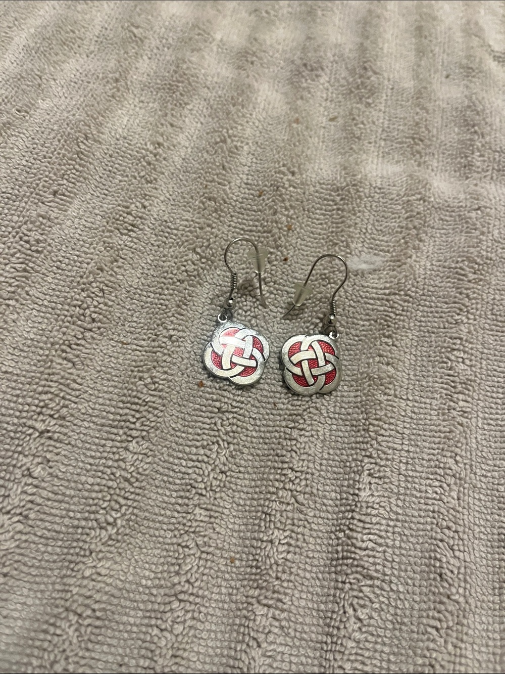 Celtic Sea Gems Knot Earrings